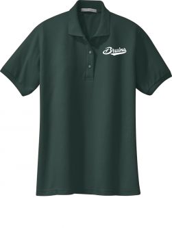 Port Authority Ladies Silk Touch Polo, Dark Green